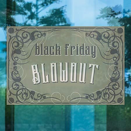 CGSignLab | Black Friday Blowout -Victorian Gothic נצמד | 30 x20